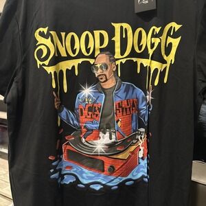 Snoop Dogg  T-Shirt  Black  Size XL
